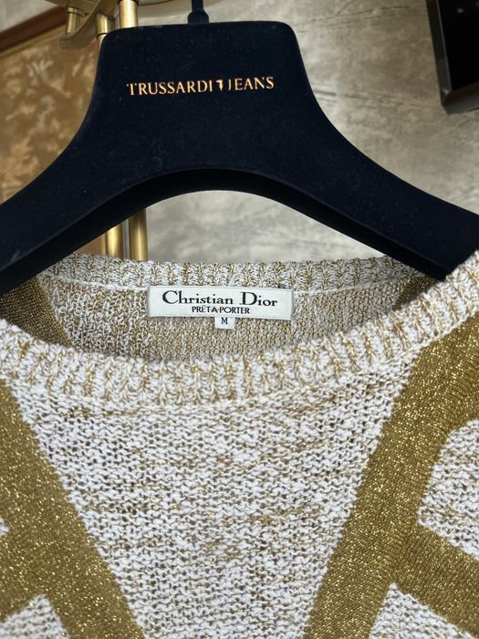 Вінтажний светр christian dior pręt a porter