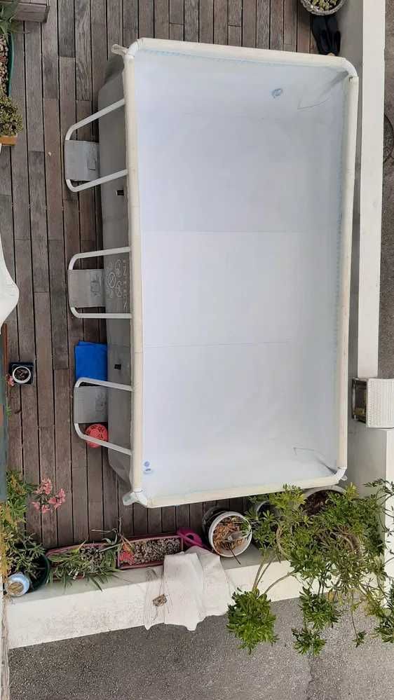 Piscina Intex + Bomba Usada