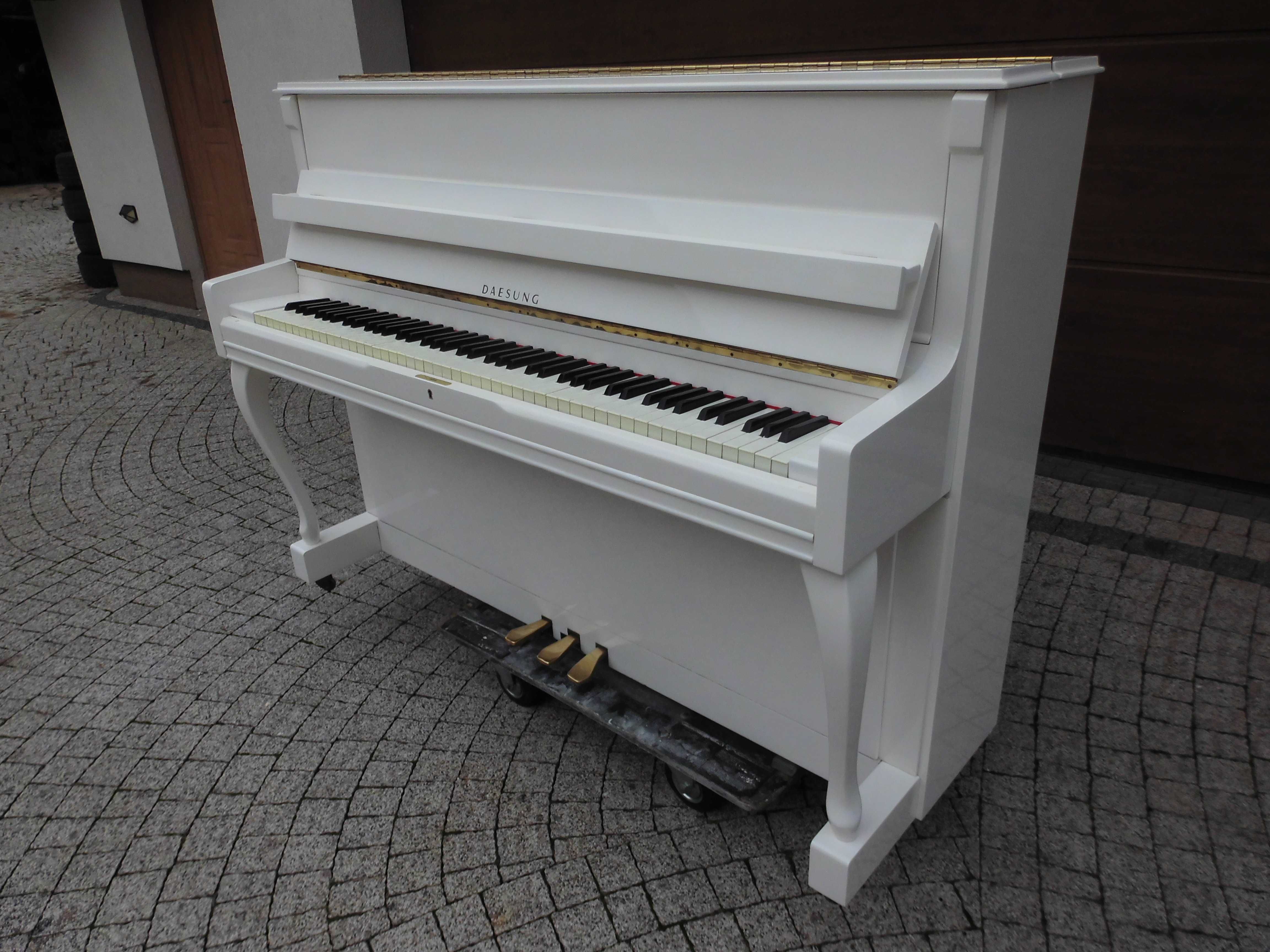 Pianino Made in Korea Deasug M110 biały połysk oryginał
