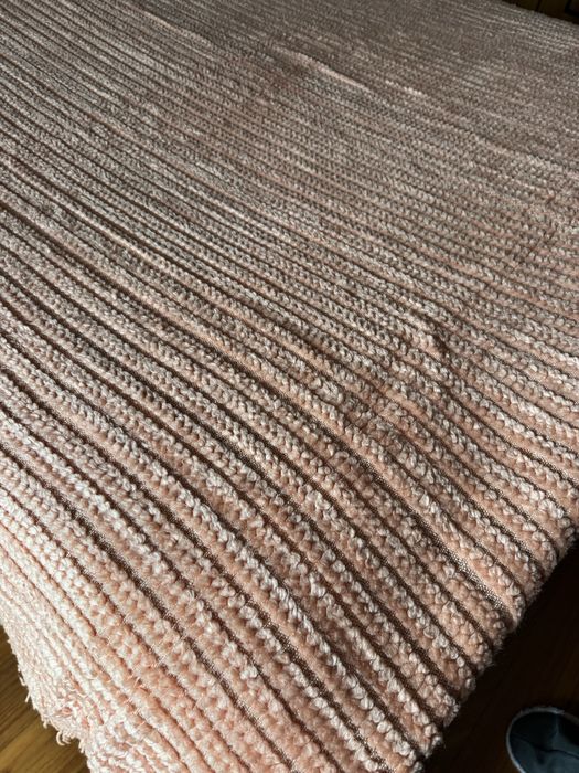 Cobertor de inverno cor pêssego