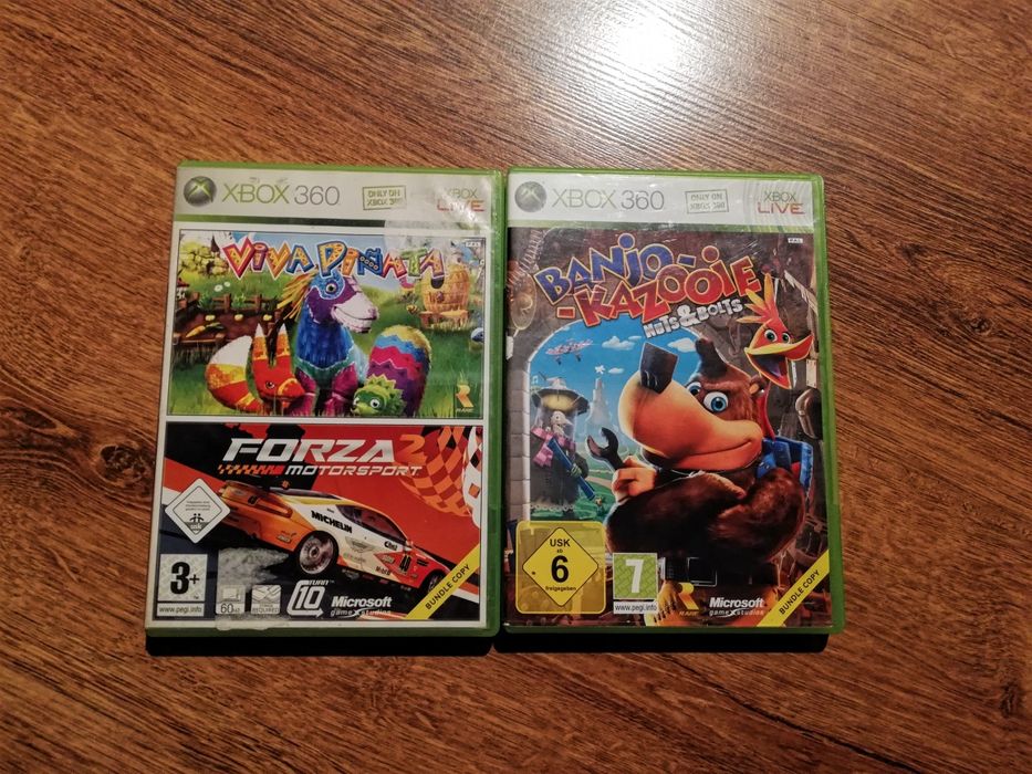 Gry XboX 360 Viva Pinata Forza Motorsport 2 + Banjo-Kazooie