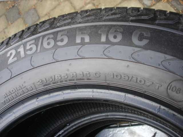 Continantel 215/65/16C opony wzmacniane do busa komplet
