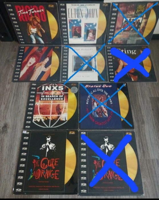 Laserdisc Laser disc Pack 34