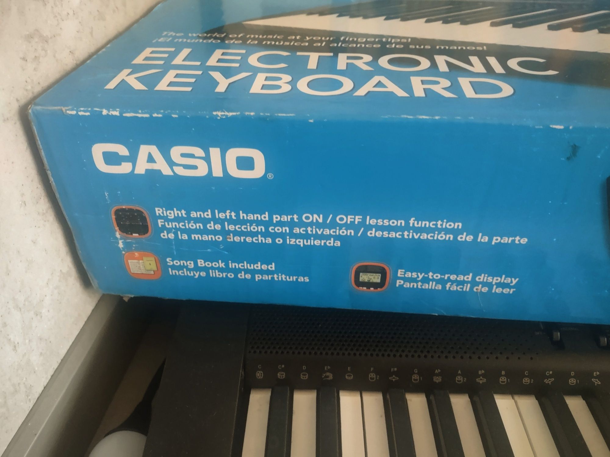 Casio keyboard instrument