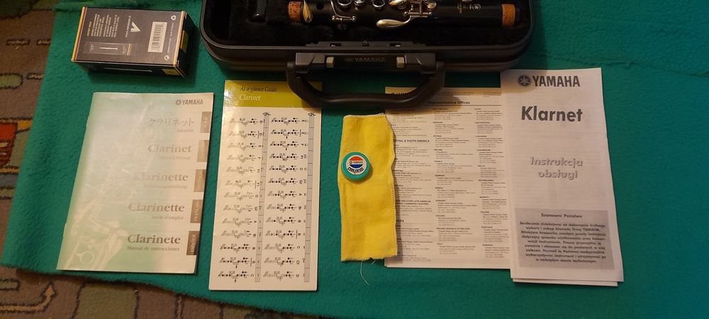 Klarnet Yamaha ustnik stroik akcesoria