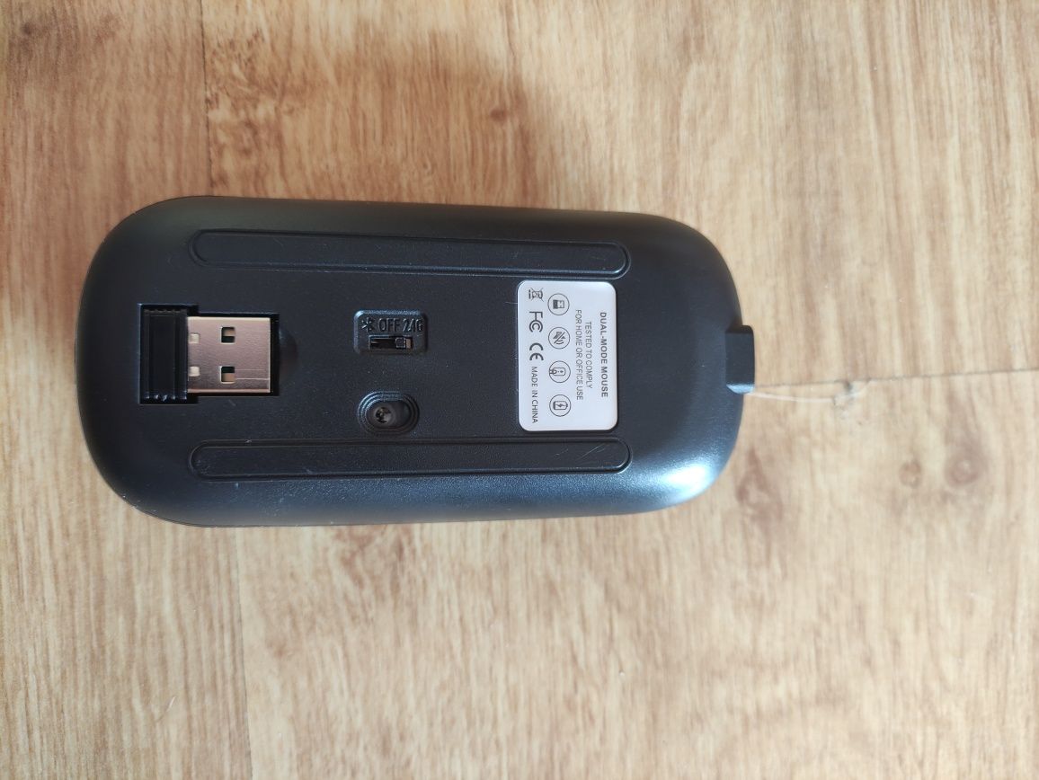 Бездротова Миша на акумуляторі. 2,4Ггц + Bluetooth.Мышь компьютерная.