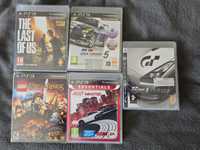 PlayStation 3, 5 gier. The Last of Us, GT5, NFS, LEGO Władca Pierścien