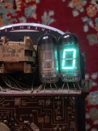 nixie clock Часы на лампах ИВ-11 nixie tube