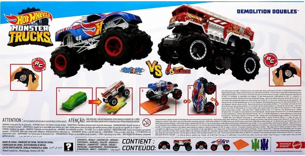 Хот Вілс Монстр Трак на керуванні Hot Wheels RC Monster Trucks HGV89