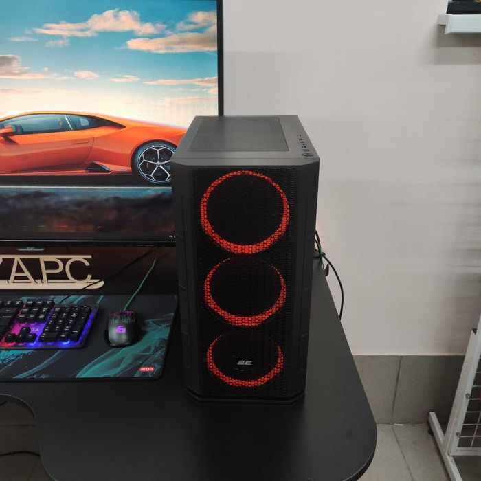 Игровой Компютер Intel Core i7, 16GB RAM, GTX 1660 Ti, SSD 512 m2 NVMe