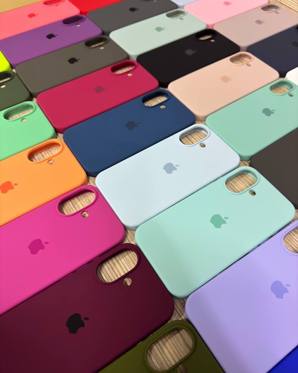 ХІТ! Чохол Silicone Case для iPhone 16 | Силиконовый чехол на Айфон 16