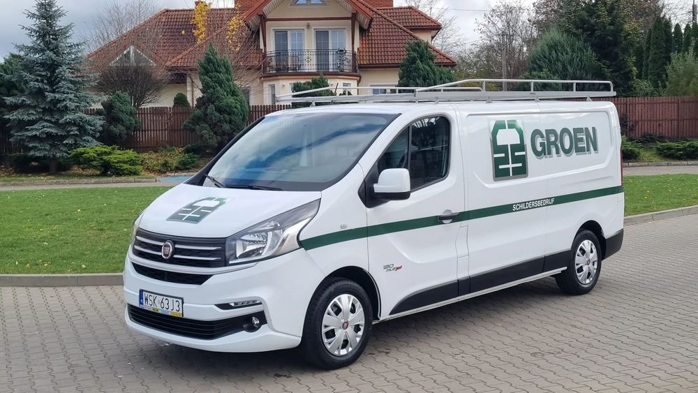 Fiat Talento L2  Fiat Talento Vivaro Trafic L2H1 Long 1.6 121km 2017r Klima Navi Led