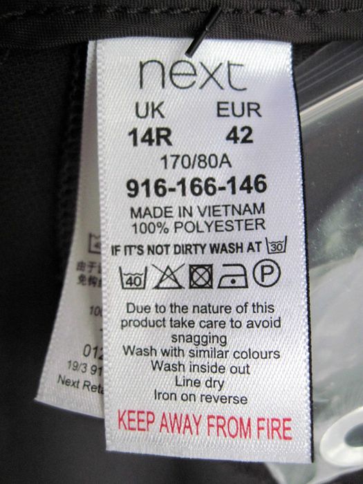 Брюки-кюлоты Новые Полиэстер Размер UK14