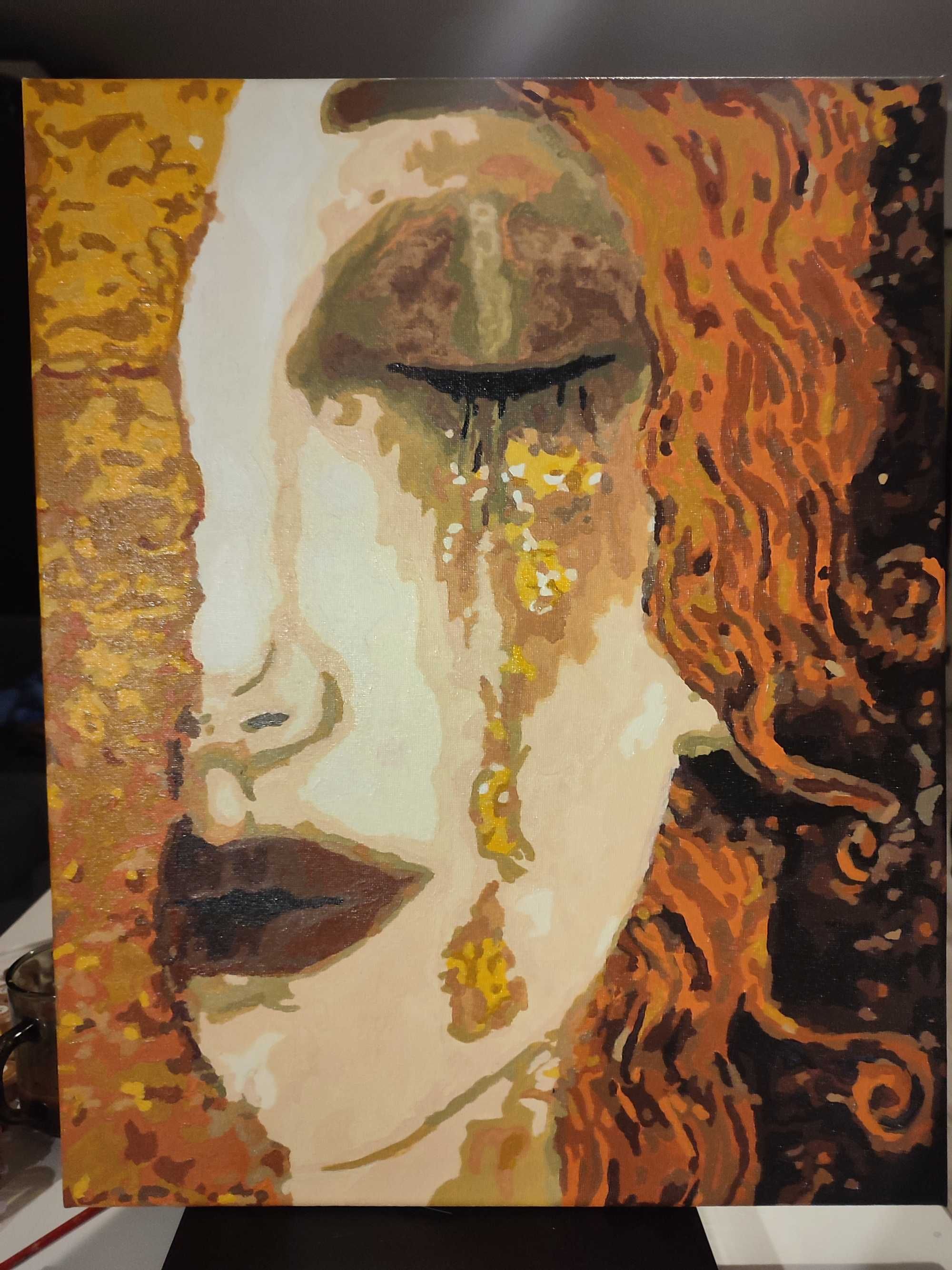 Obraz, Złote łzy Klimta