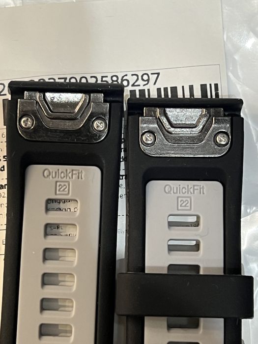 ремешек каучук на garmin 22 mm