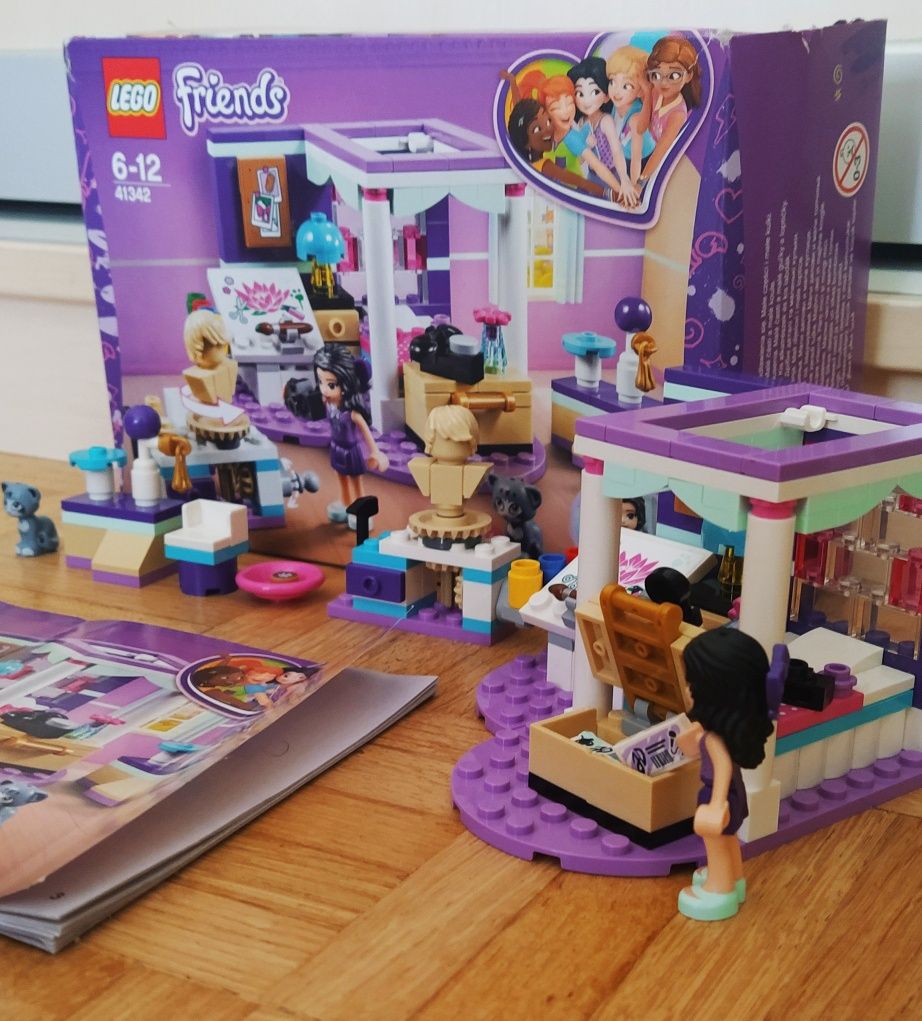 LEGO friends nr 41342 sypialnia Emmy