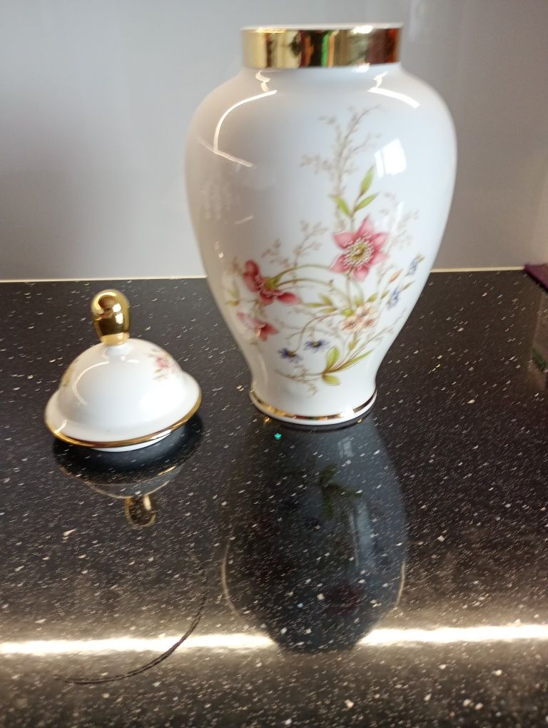 Piękny porcelanowy wazon vohenstrauss johann seltmann bavaria germany