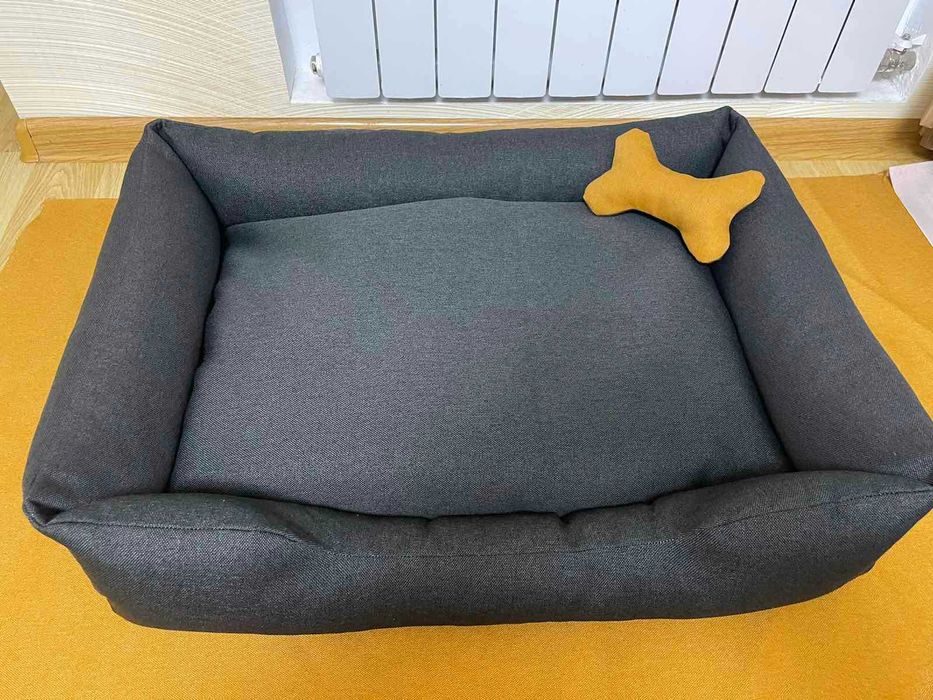 Лежанка для собаки Мягкий лежак антицарап с бортами от производителя