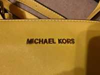 Nowa zolta torebka michael kors na pasku