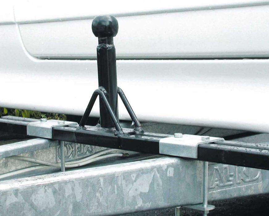 Adapter do bagażnika rowerowego na dyszel zestaw do dyszla przyczepy