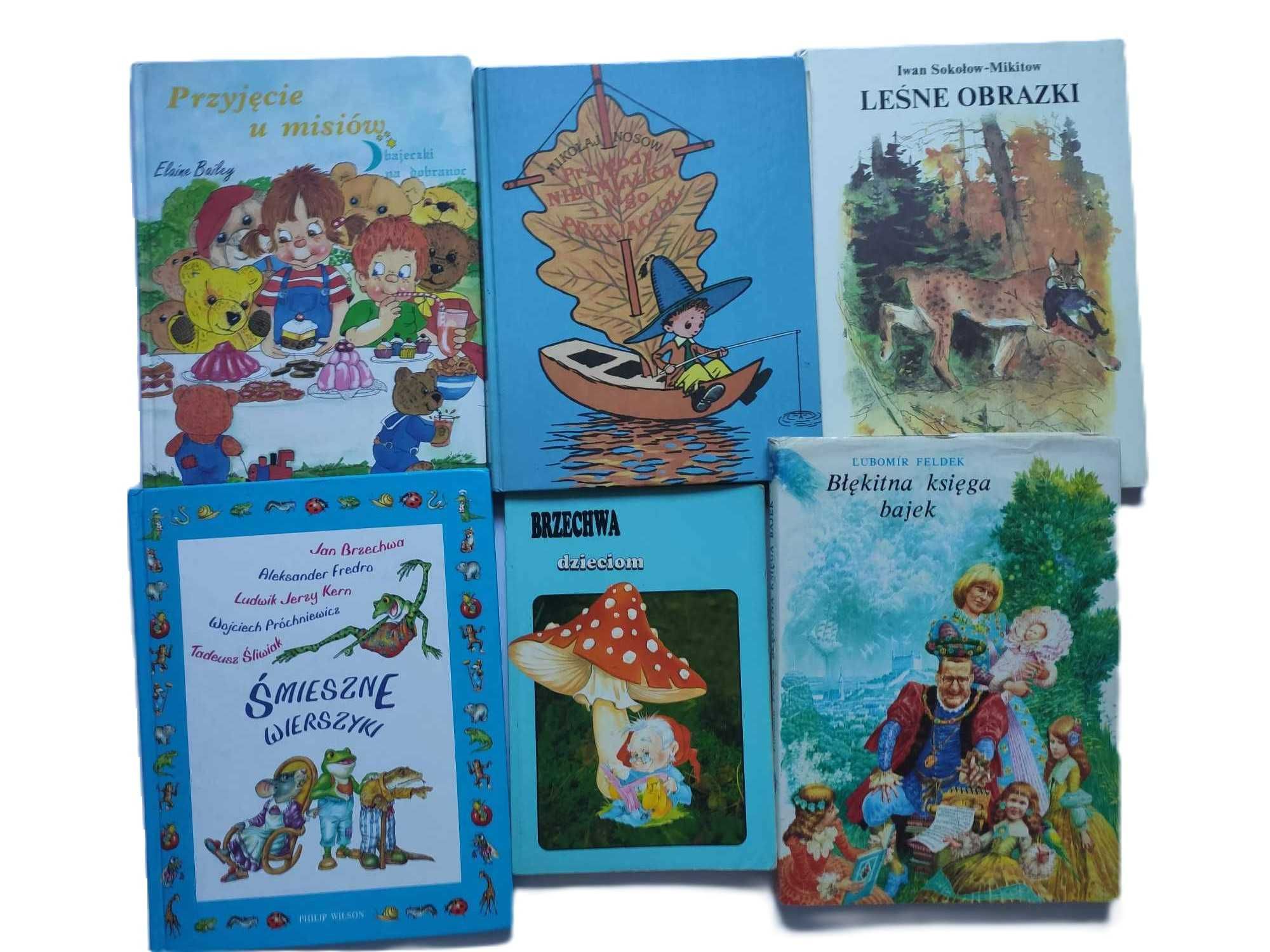 Zestaw książek dla dzieci lata 80' i 90'