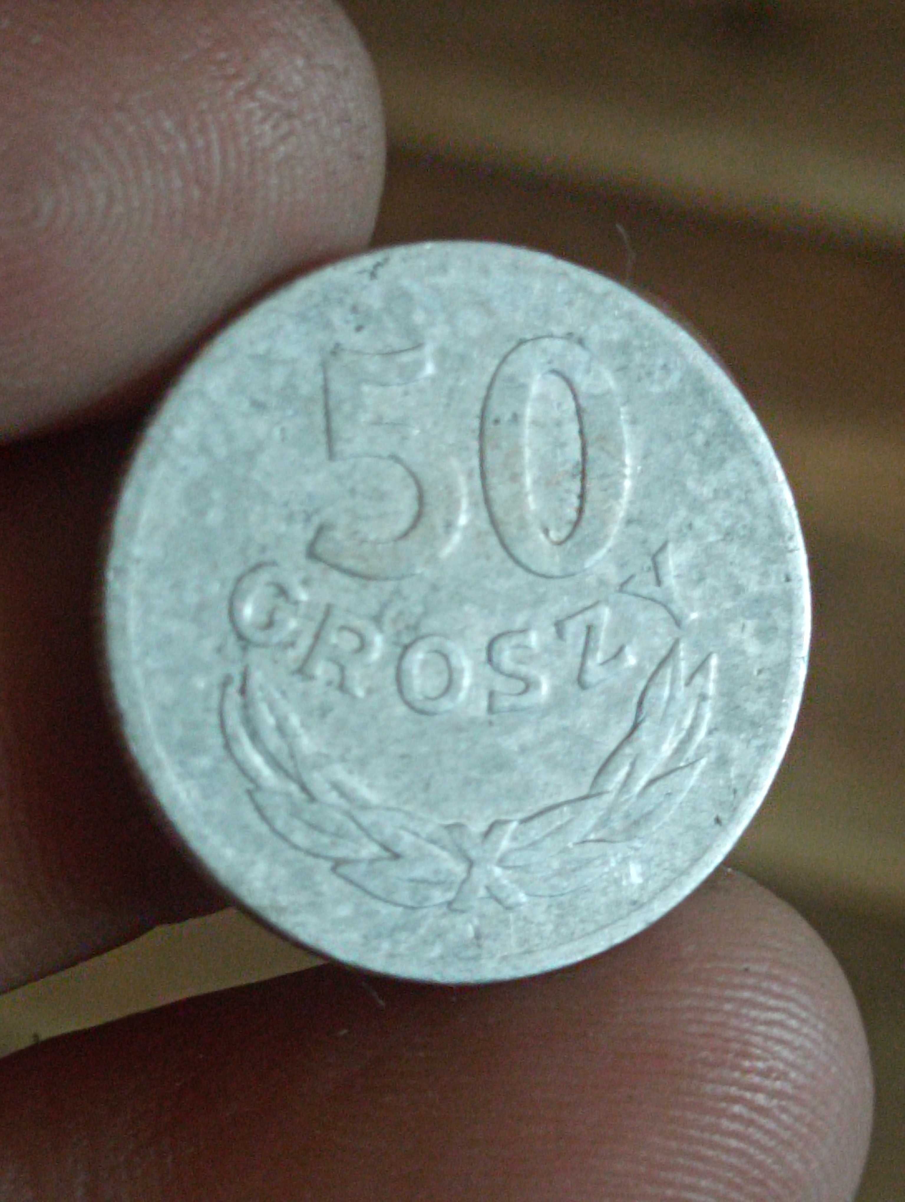 Moneta 50 groszy 1972 rok