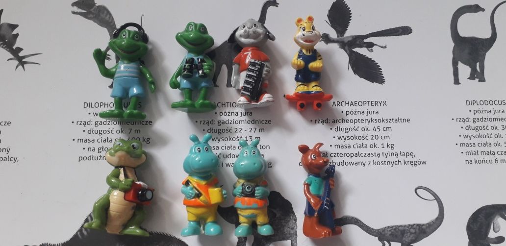 Figurki z jajka niespodzianki Kinder surprise