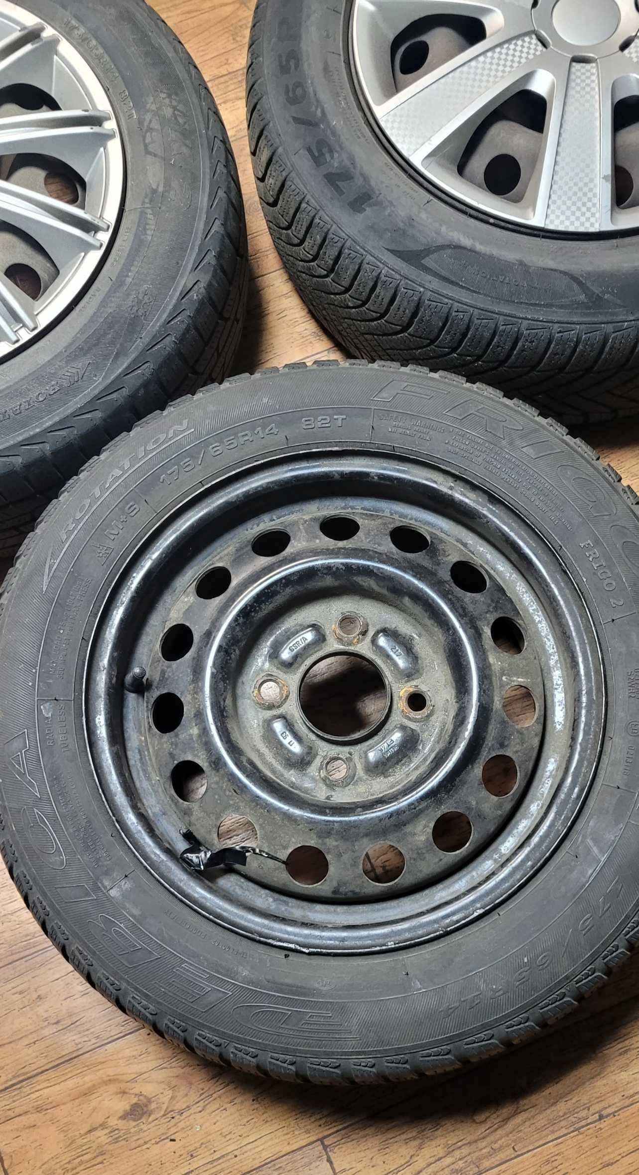 Koła Mitsubishi Colt, Smart Forfour 4x114,3, 14 cali, opony zimowe