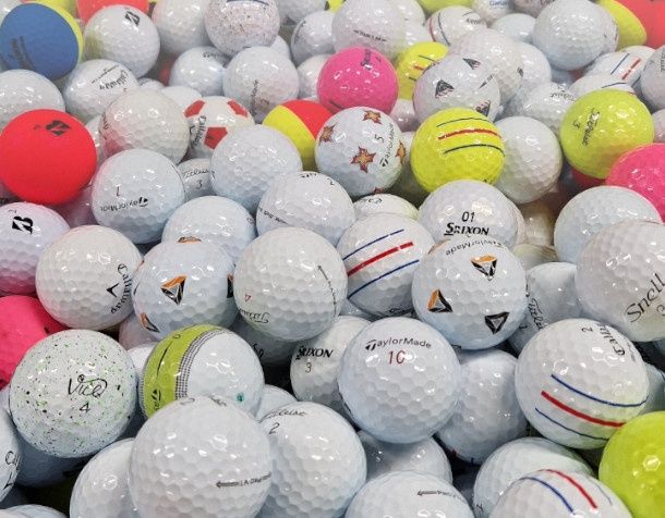 Bolas de golfe várias marcas