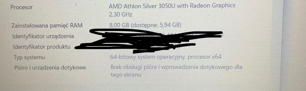 Laptop acer Aspire a315-23