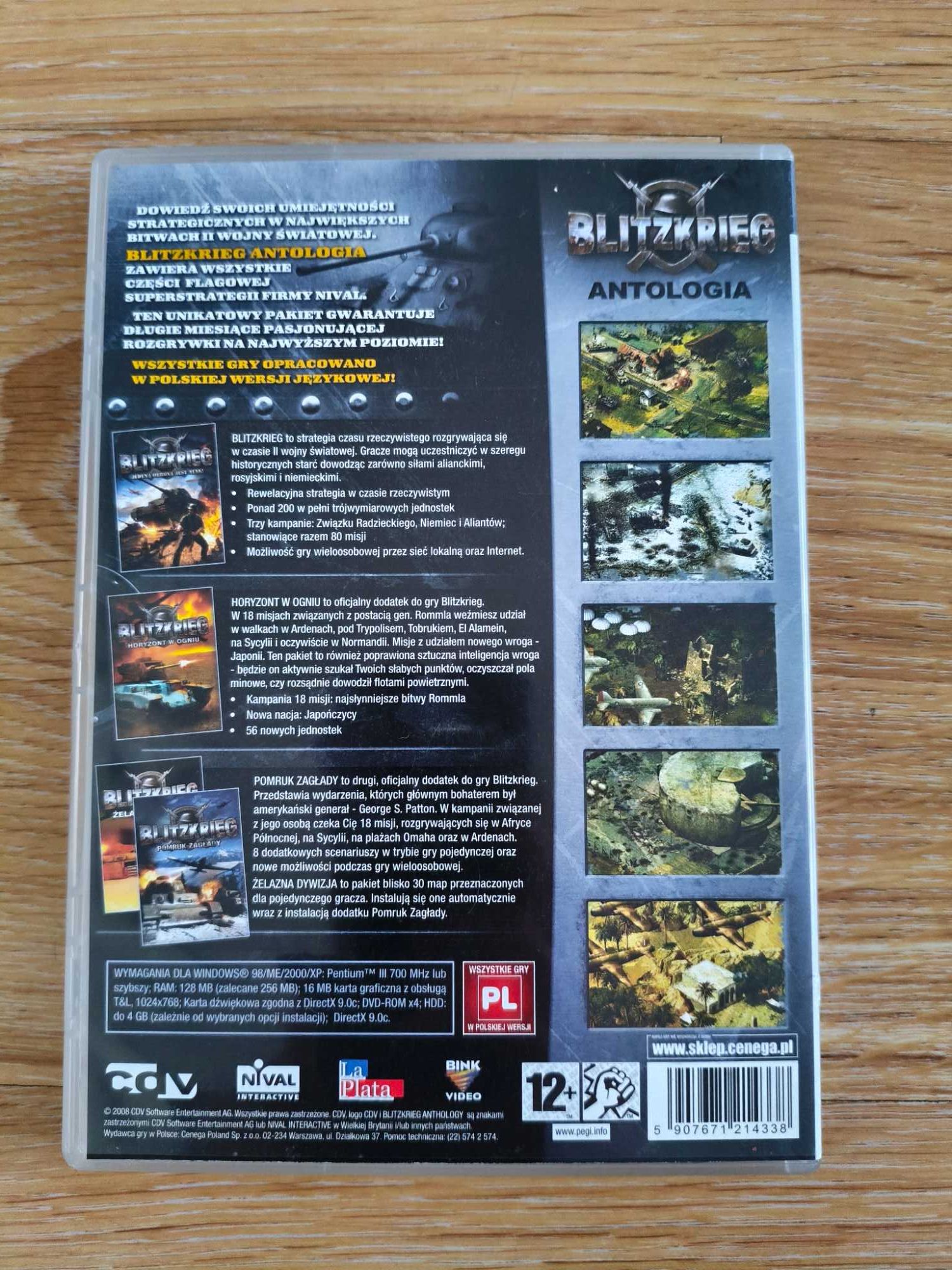 Blitzkrieg Antologia PC DVD-ROM