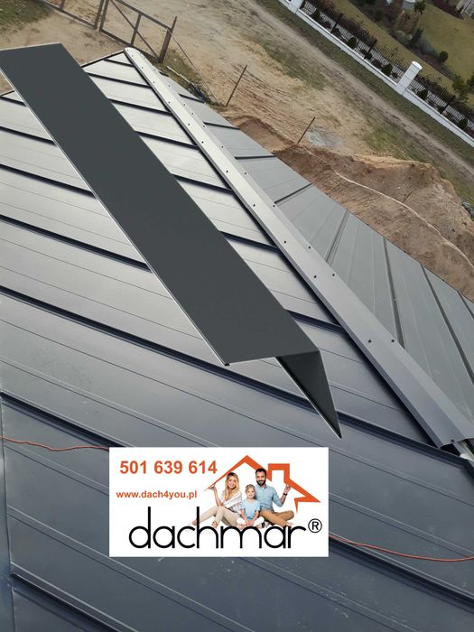 Cięcie blach, gięcie blach, wiatrownica, gąsior, kalenica