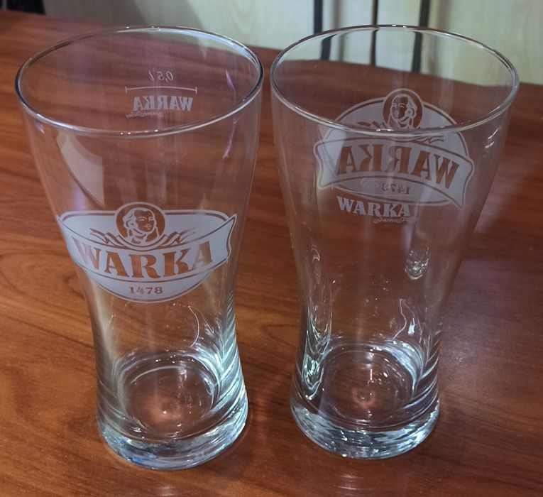 Szklanka do piwa 0,5 l Warka
