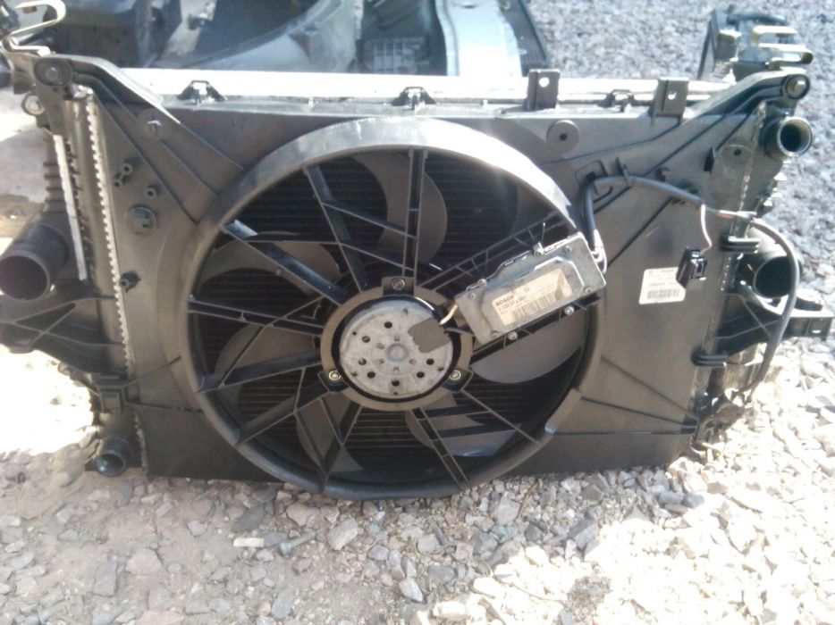 Komplet chłodnic wentylator 2.4 D5 Volvo S60 V70