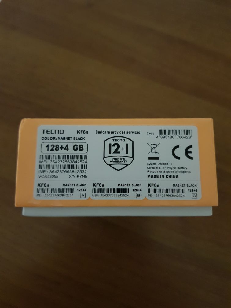 Продам Texno spark 7 4/128