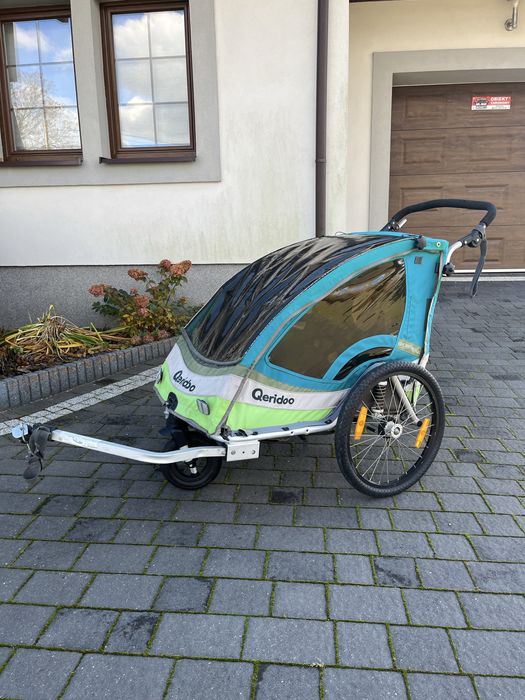 Przyczepka rowerowa Riksza Qeridoo Sportrex 2