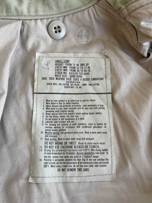 Kurtka M65, 3 Color Desert, S-L small-long, kontrakt, używana