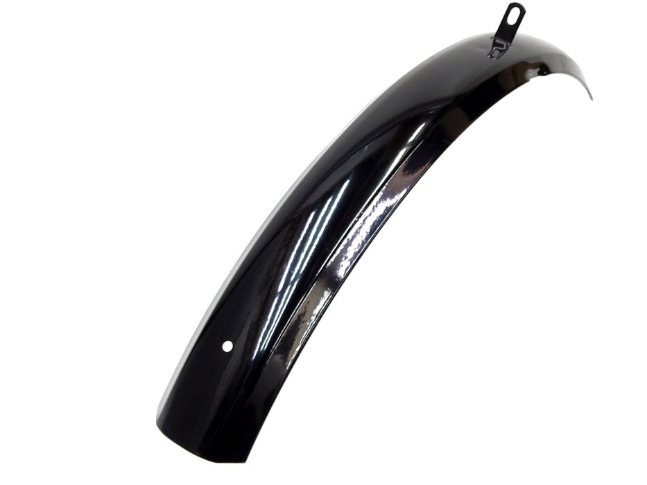 NOWY Błotnik Romet 26 cali czarny metalowy przód