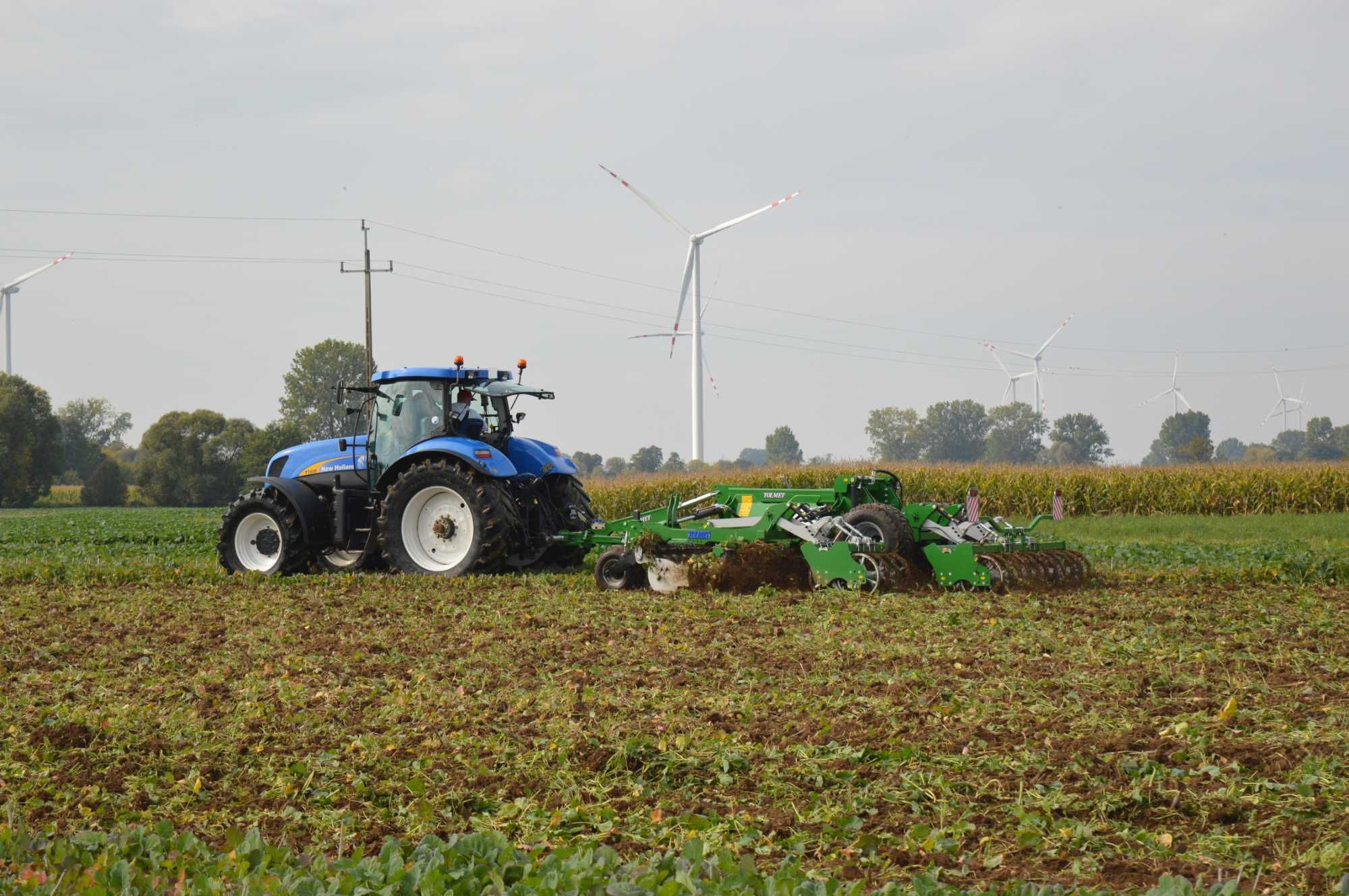 Brona talerzowa hydraulicznie składana Optimus 5m | Tolmet |