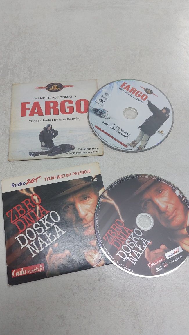 Fargo + Zbrodnia doskonała. 2 x dvd.