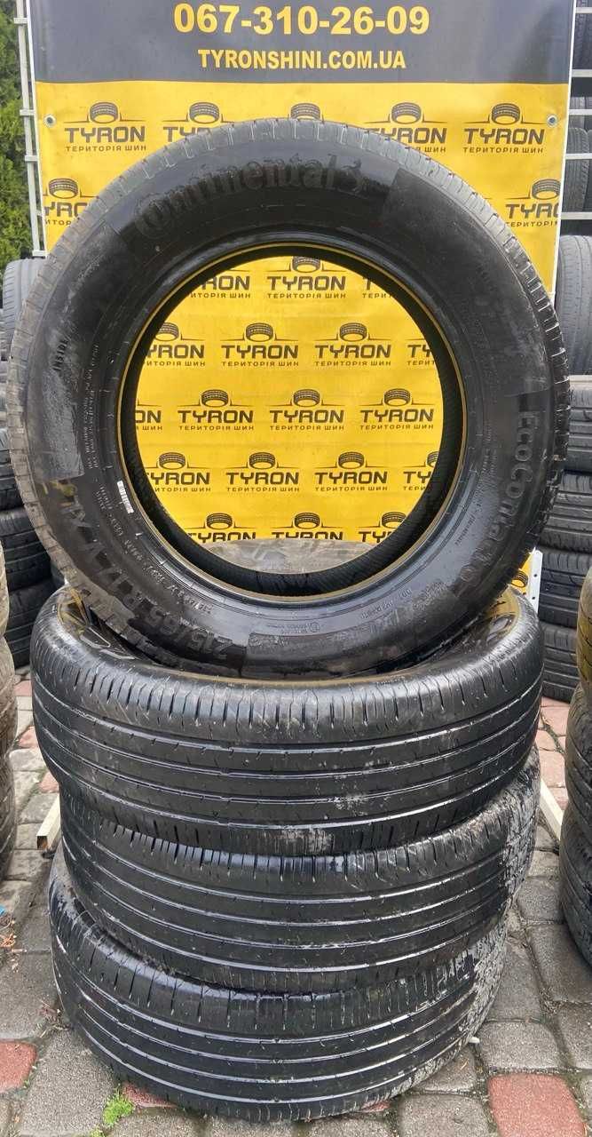 215/65/17 CONTINENTAL ECOCONTACT 6   Б/У рік 2023 комплект