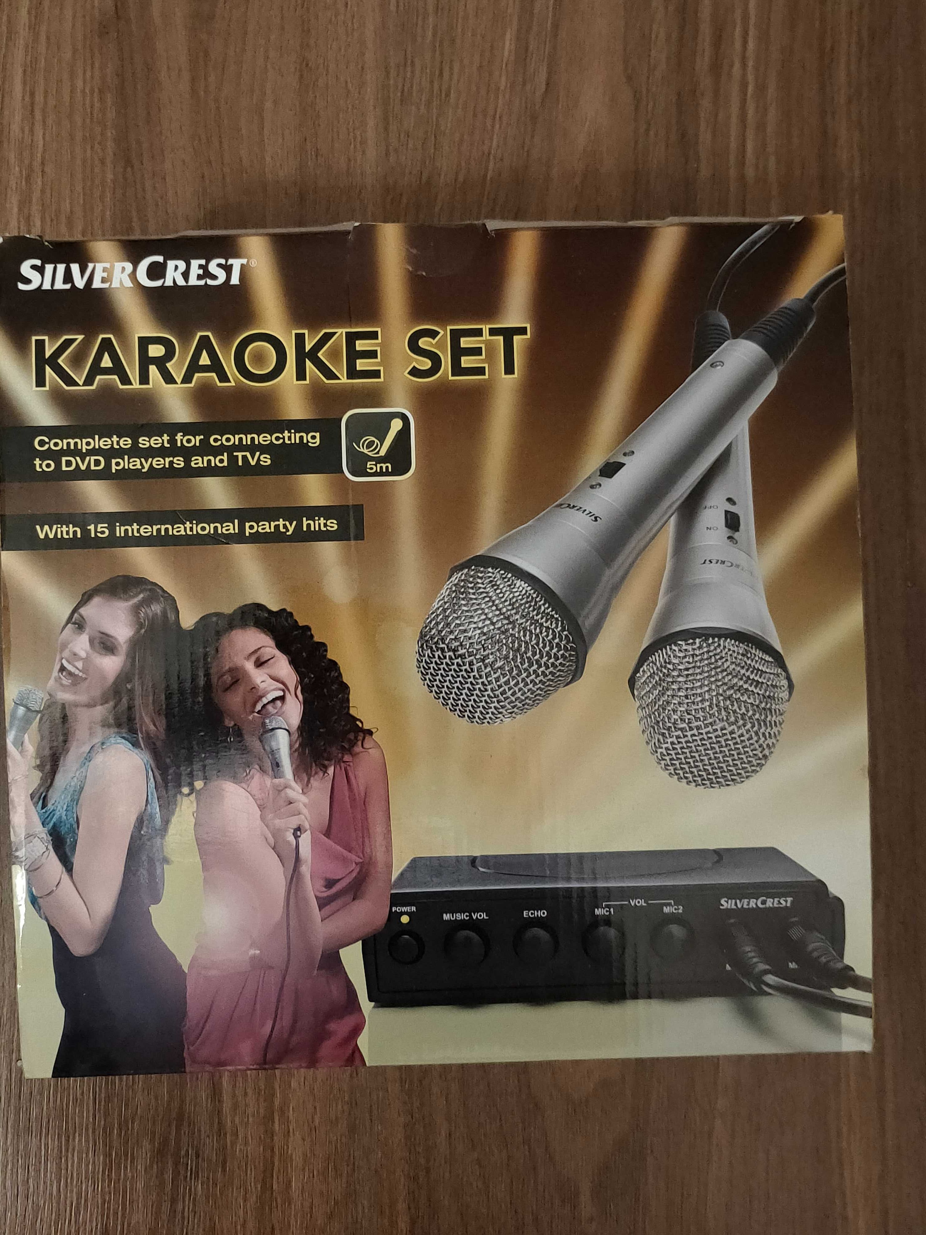Mikrofon pojemnościowy Silvercrest KARAOKE