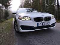 BMW Seria 5 BMW serie 5 2014 r. białe, stan bardzo dobry