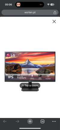Monitor LG 24MP400-B IPS 75Hz c/garantia