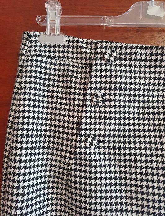 Spódnica ołówkowa pepitka H&M stan idealny rozm. L