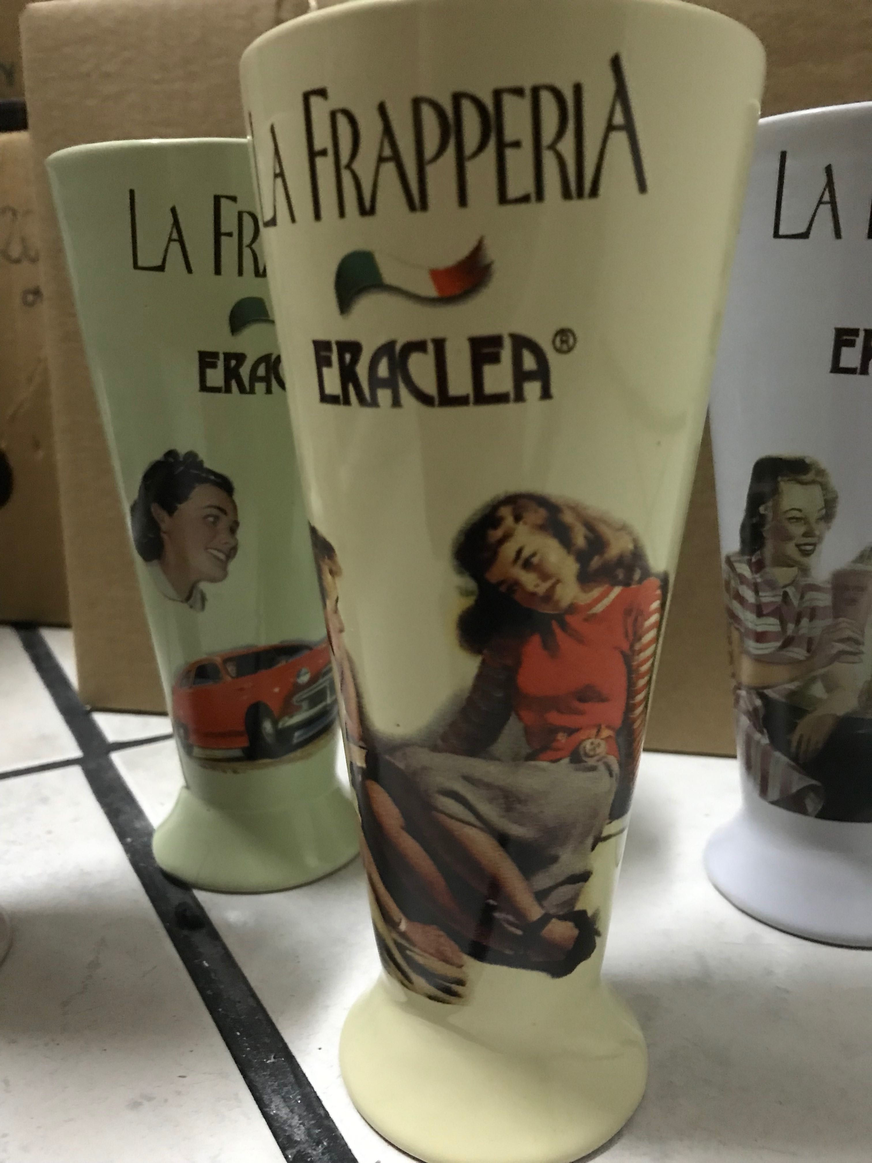 La Frapperia Eraclea szklanka porcelanowa do milk Shake