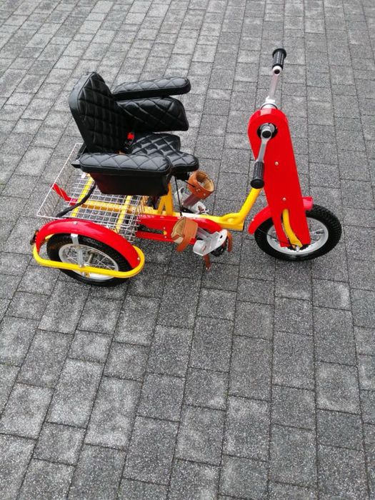 Rowerek rower rehabilitacyjny trojkolowy