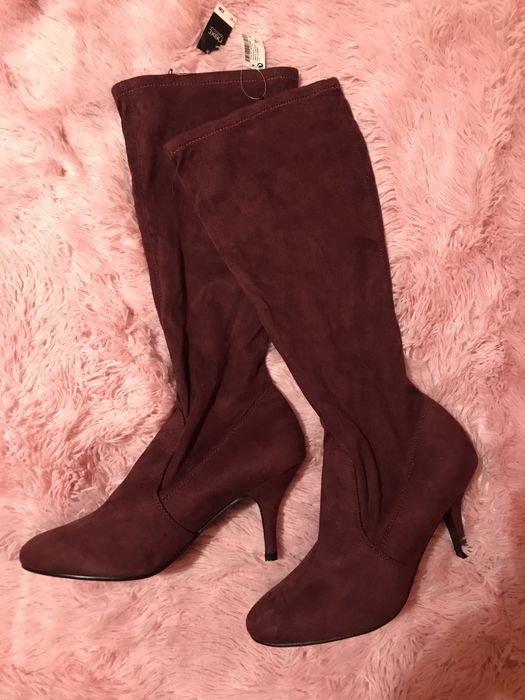 Нові замшеві чобітки Next/Новые замшевые сапожки Некст