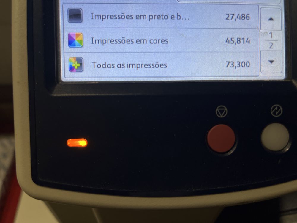 Impressora laser xerox 7800