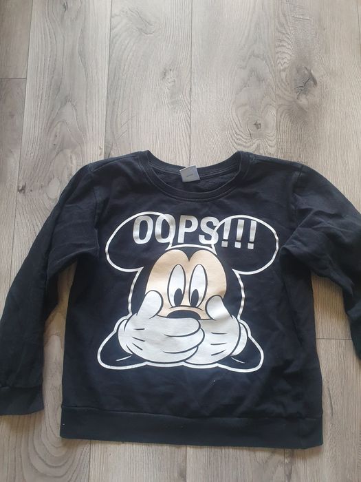 Zestaw ubrań Disneya, 2x bluza I kamizelka  + dwie opaski